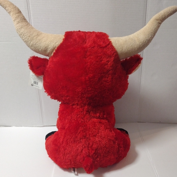 Goffa Red Bull Plush Stuffed Toy 22" Plush Toy Chicago Bulls NBA Mascot with Tag - Picture 6 of 9
